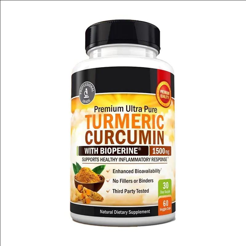 High-Strength Turmeric & Curcumin Complex (Pack of 2)